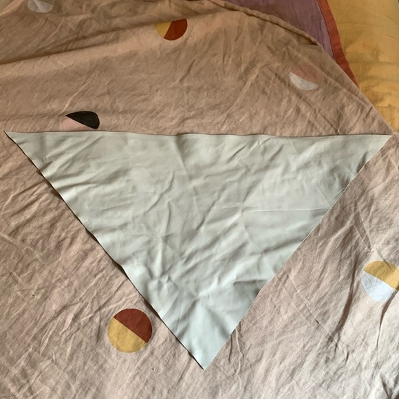 Agnes Baddoo Leather Kerchief Bone - Picture 4 of 9